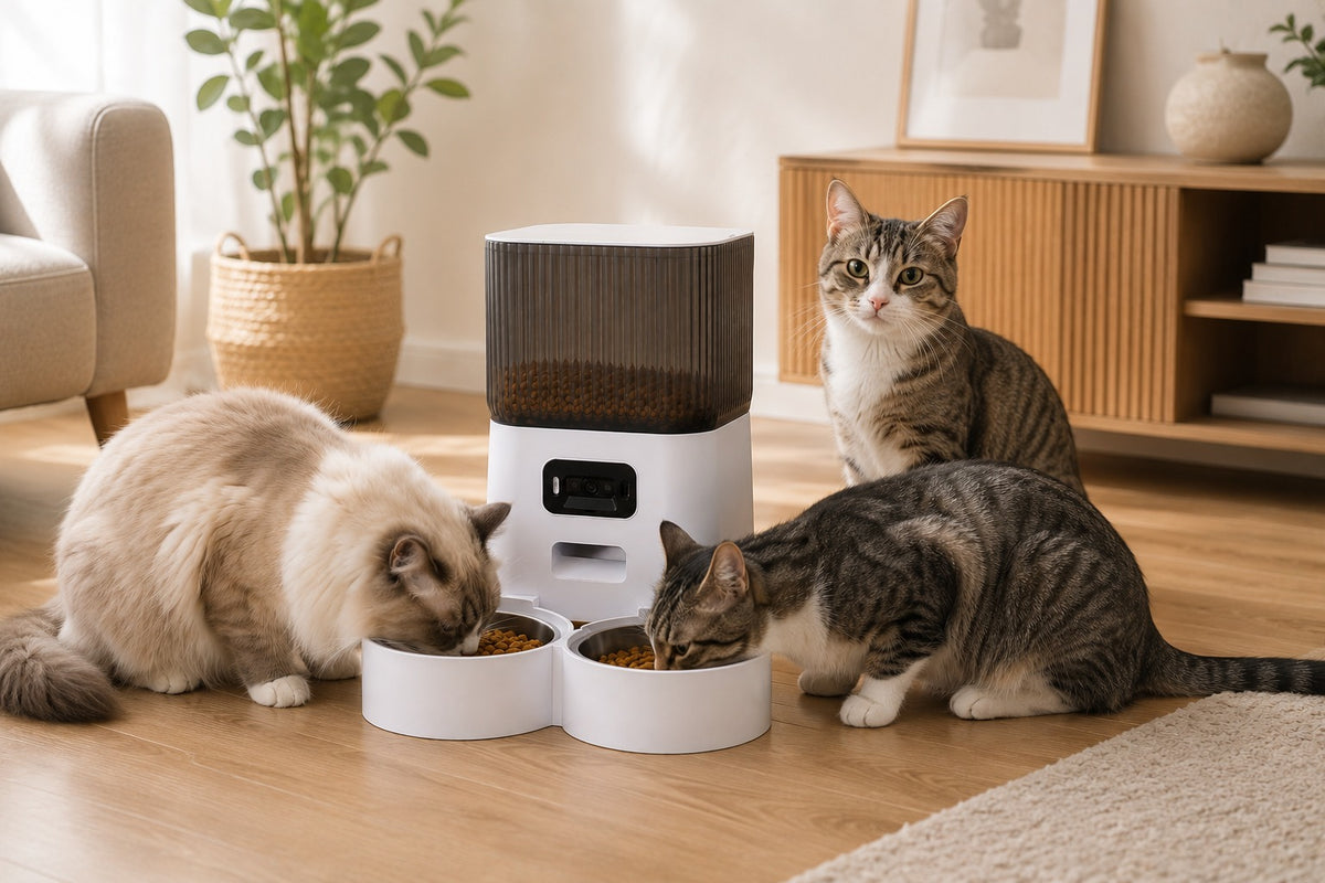LUNSO presents - LunsoFeeder™  5L Smart Camera Feeder